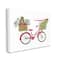 Stupell Industries Merry Christmas Seasonal Bicycle Canvas Wall Art